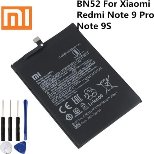 BN52 5020mAh Battery for Xiaomi Redmi Note 9 Pro