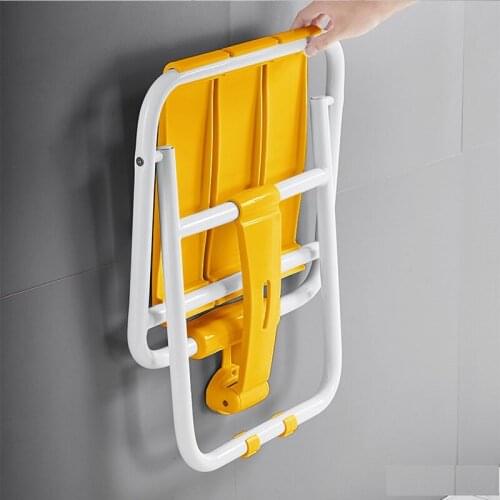 Aluminum Toilet safety bathroom Wall Mounted Shower Seats for the elderly with legs Wall Mounted Shower Seats