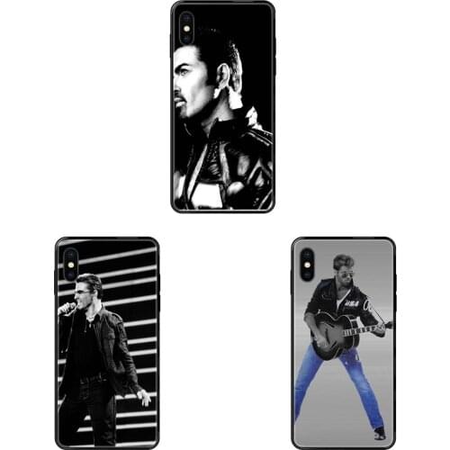 For Huawei Honor Mate Play V10 View 10 20 20X 30 Lite Pro Y3 Y5 Y9 Nova 3 3i Pro Black Soft TPU Phone Cover George Michael