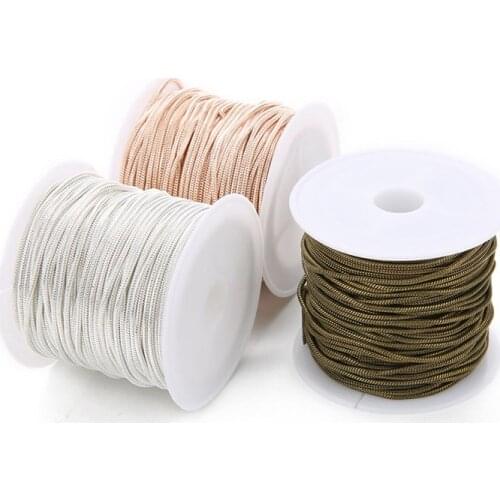 Julie Wang 10 Yards 1.5mm Copper Snake Chain For Women Men Necklace Pendant Bracelet DIY Jewelry Making Finding Accessory