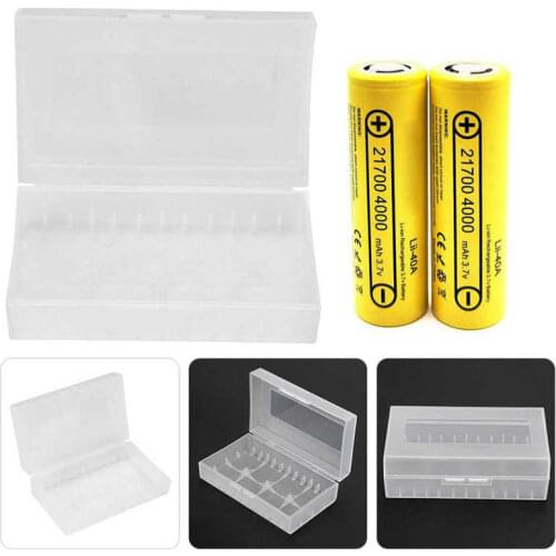 2PCS 2*20700/21700 Battery Box Container Waterproof Battery Storage Box power bank Battery Box case power bank diy