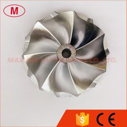 Forward point milling 139.70/175.00mm 7+7 blades turbo milling/aluminum 7075/billet compressor wheel