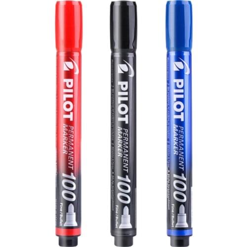 Pilot Blue Markers