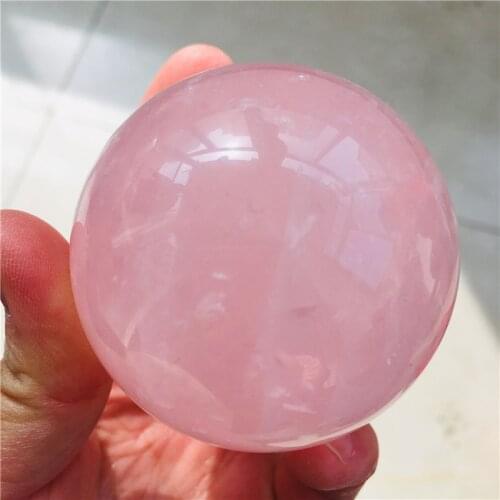 Natural rareCrystal powder quartz crystal ball home decoration natural stone cutting and polishing 1pc