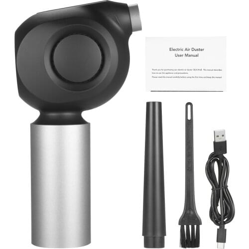 Cordless Electric Air Duster Power 36000RPM 50W Rechargeable Dust Blower Dust Remover Dust Cleaner for Cleaning Computer Host