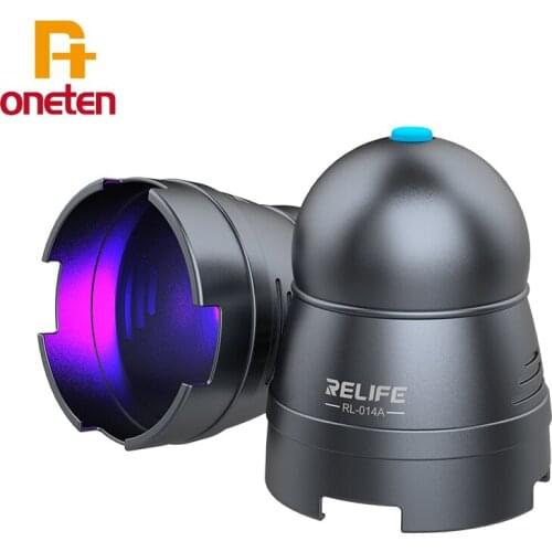 RELIFE RL-014A USB purple light curing lamp shadowless glue green oil optical glue UV lamp LED headlamp beads