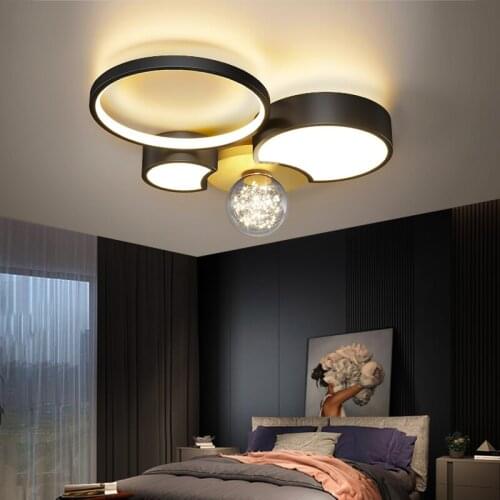 Modern Led Ceiling Light For Living Room Kitchen Kids Bedroom Lighting With Remote Control Nodic Gold Ceiling Lamp Home Decor