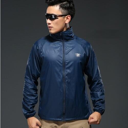 Outdoor Windbreaker Camouflage Quick Dry Breathable Jacket Polyester Light Weight Coat Hiking Camping Fishing Spring Autumn Wear