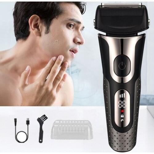 Reciprocating Electric Shaver for Men With Knife Beard Trimmer Shaving Mens Shaver Trimmer for Men USB Charging Shaving Machine