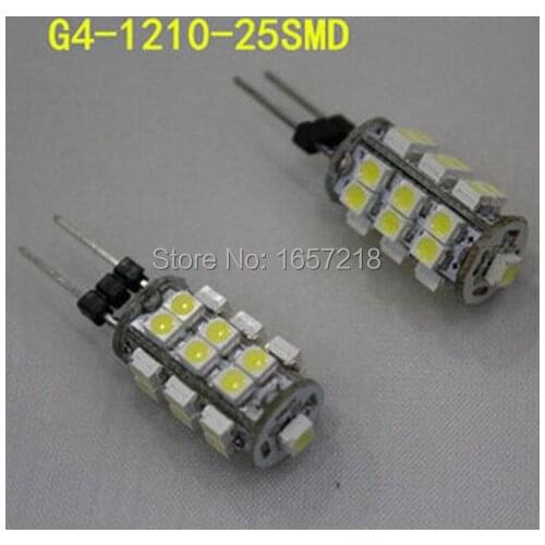 Highlight 25SMD1210 LED energy-saving bulbs plugged G4 Crystal Light Chandelier Ceiling