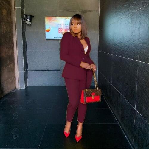 Youe Shone Women's Trouser Suits