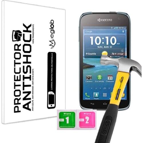Protector de Pantalla Anti-Shock Anti-Golpe Anti-arañazos Compatible con Kyocera Hydro Life