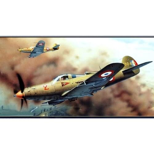 1:32 P-39 Fighter Aircraft DIY 3D Paper Card Model Building Sets Construction Toys Educational Toys Military Model