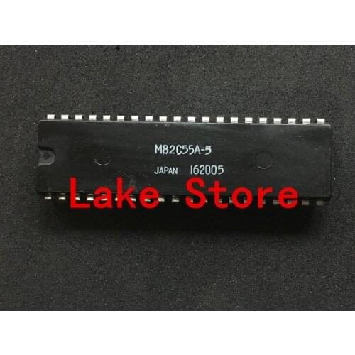 10 unids/lote UPD82C55AC-2 D82C55AC-2 D82C55 M82C55A-2 M82C55A M82C55 M82C55A-5 DIP-40