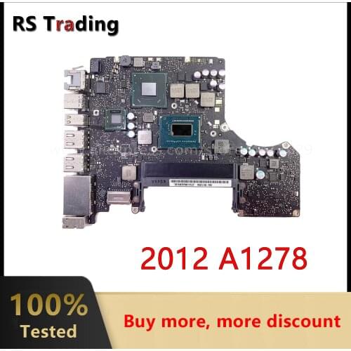 A1278 820-3115-B 820-3115-A Motherboard 13\" A1278 Laptop Logic System Board I5 SR0N0 2.5ghz Mainboard 100% Work for Macbook Pro