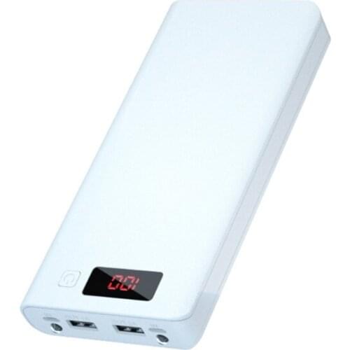 A8 LCD Display DIY 8x18650 Battery Case Power Bank Shell Portable External Box Without Battery Powerbank Protector