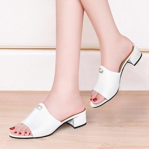 Fashion Outer Wear Sandals Women with New Style Go Out All-match Fairy Style Sandals Women Summer Thick Heel