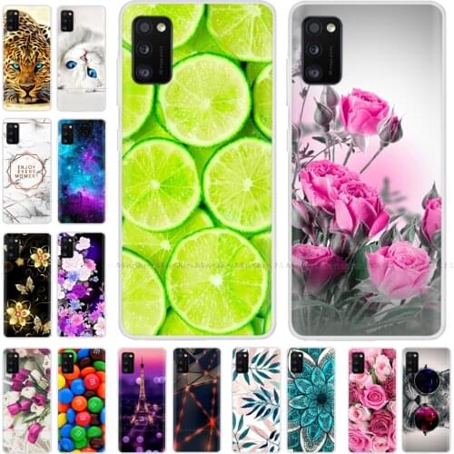 For Samsung Galaxy A41 Case Soft Silicone Back Cover Phone Case For Samsung A51 A71 A41 A 41 TPU Bumper Case Cover Coque Fundas