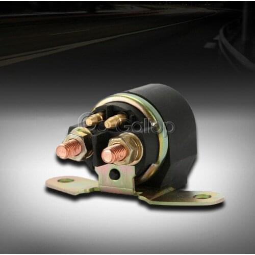 Black Starter Relay Solenoid For Suzuki LT-F4WDX KING QUAD 1991-1998 VS1400 1988-2009