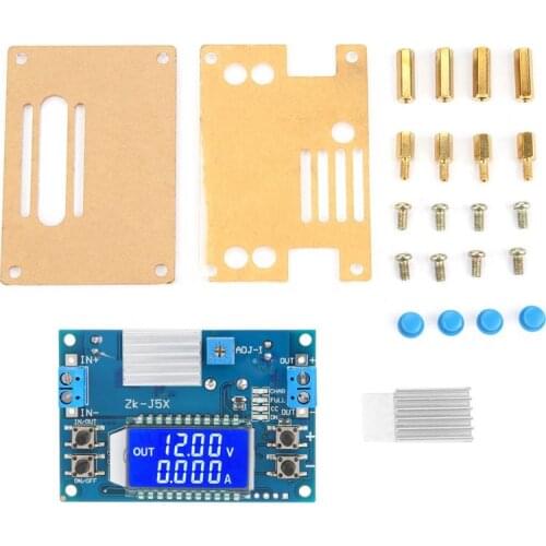 DC-DC LCD Display Digital Adjustable Constant Voltage/Current Step-down Module 5A