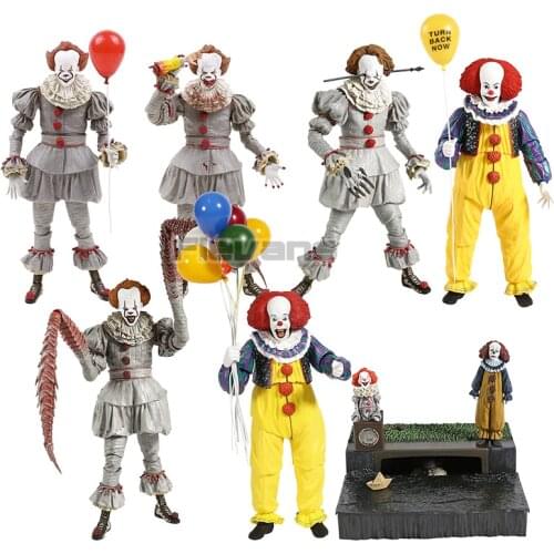 NECA Stephen Kings Pennywise PVC Action Figure Collectible Model Toy