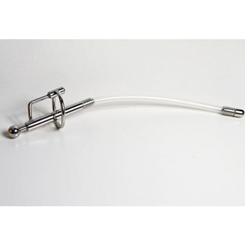 Adult Toys Silicone Tube Urethral Sound Increase The Shark Long Catheter Sex Penis Plug Cock Insertion Sounding Rod Sex Toys