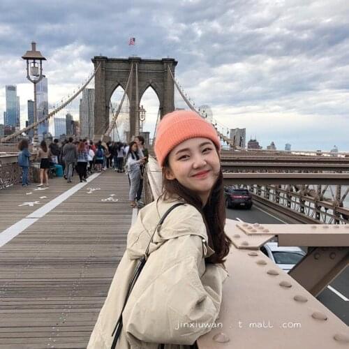 INS Winter Hat Real Rabbit Fur Winter Hats For Women Fashion Warm Beanie Hats For Women Solid Adult Cover Head Caps