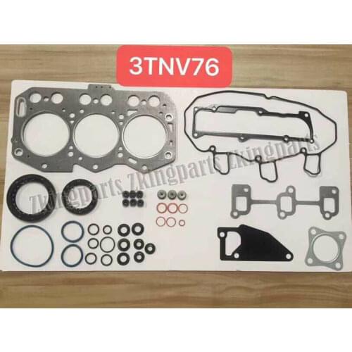 CYLINDER HEAD GASKET Kit 119717-01330 FIT FOR YANMAR 3TNV76 3D76E