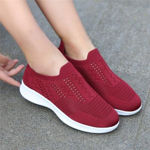 Flat Shoes One Pedal Jogging Loafers Comfortable Womens Shoes Flat Shoes Sports Shoes 2021 Summer