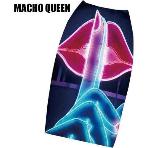 MACHO QUEEN Midi Pencil Skirts