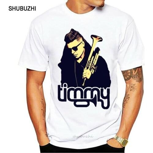 Fashion Cool Men T shirt men Funny tshirt Timmy Trumpet Customized Printed T-Shirt