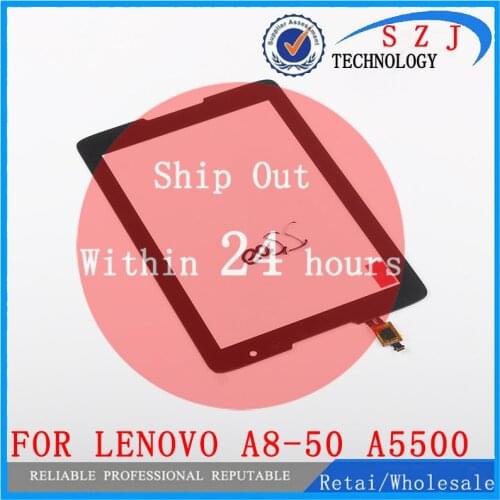 New 8'' inch tablet pc For Lenovo A8-50 A5500 B0473 Touch Screen With Digitizer Panel Front Glass Lens Free shipping