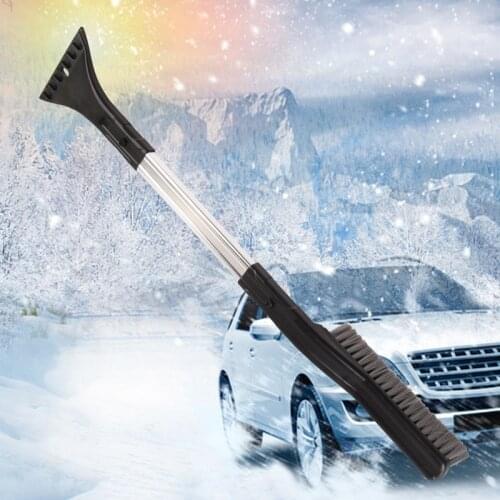 NEW Removable Extendable Snow Shovel Car Ice Scraper Snow Brush Water Remover for Car Auto SUV Frost Windshield Cleaner Scraper