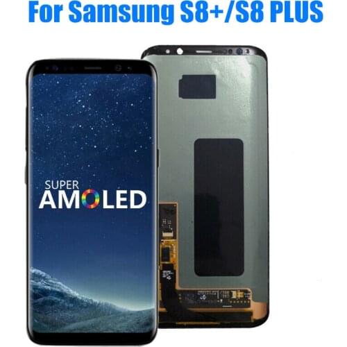 ORIGINAl LCD with defect S8plus for SAMSUNG Galaxy S8 Plus G955 SM-G955F Display With Touch Screen Digitizer Assembly