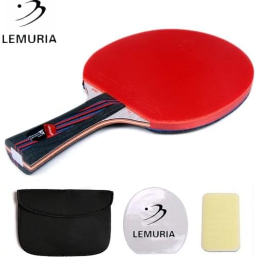 Lemuria WRB 7.6 carbon fiber 13 layers Table tennis rackets two side 2.2mm spong pimples in table tennis rubber ping pong bats