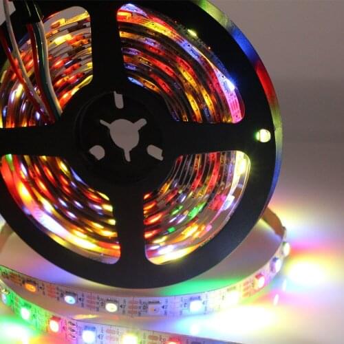 SK6812 RGBW Led Strip Light 4 in 1 Similar WS2812B 1m 4m 5m 30 60 144 LEDs Individual Addressable RGBWW Led Lights IP30 65 DC 5V