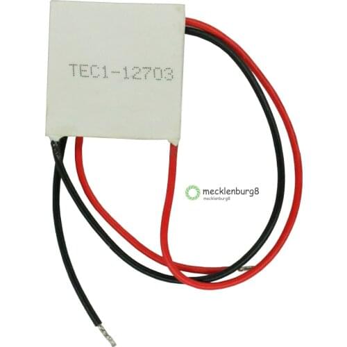 TEC1-12703 TEC1 12703 AC / DC 12 V TEC Thermoelectric Peltier Cooler 40 * 40 m Peltier Elemente cooling module P / N: plate