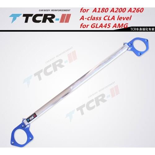 TTCR-II Suspension Strut Bar for Benz A180 A200 A260 GLA45 Car Styling Accessories Stabilizer Bar Aluminum Alloy Bar Tension Rod