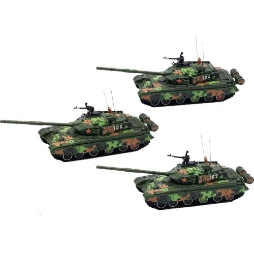 Heavy 1/72 Main Battle Tank Miniature Carrier Tank Model Home Desk Kids Toys