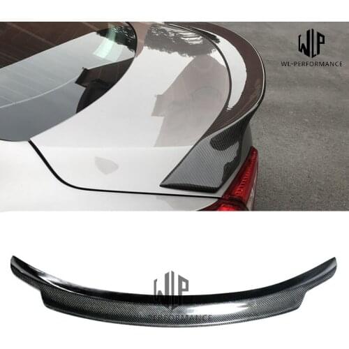 High Quality Carbon Fiber Rear Wing Splitter Car Styling Fit For Maserati Ghibli C74 Style 2014-2017