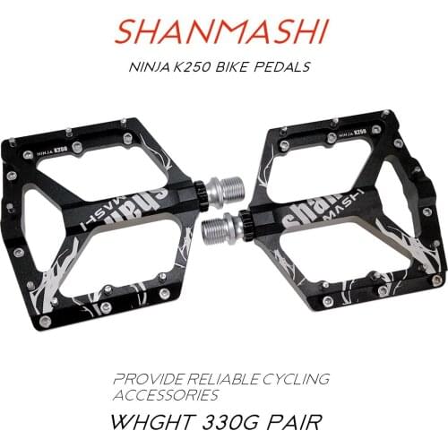 Yamamas NINJA K250 wide flat bearing pedal mountain bike Perrin pedal