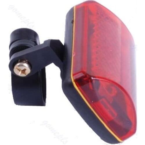 5 LED Rear Tail Bike Bicycle Back Light Night Safety Warning Flashing Lamp Red
