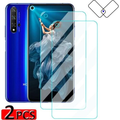2 pcs Honor20 Protective Glass for Huawei Honor 20 Pro Honor20 Pro Screen Protector On Honor 20Pro Honor20pro Tempered Glas Film