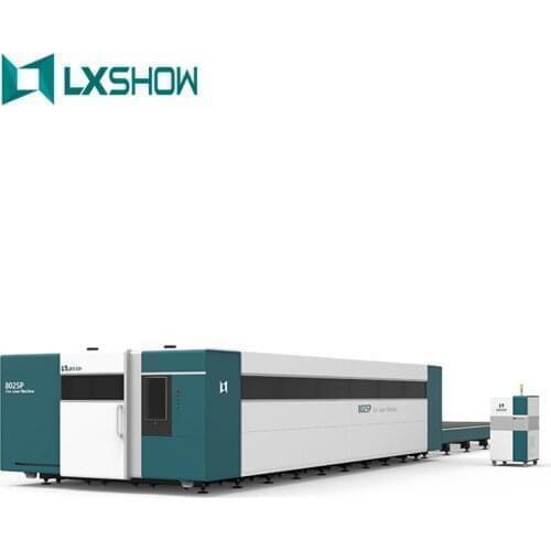 2021 LXSHOW LX8025P cnc laser cutter 4000 w 4000w 4k watt 5kw fiber laser cutting machine
