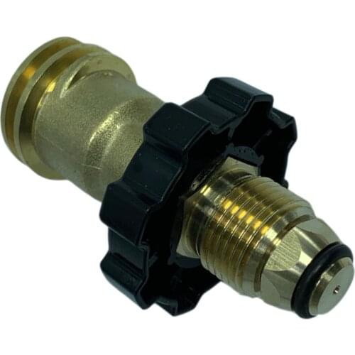 Propane Tank Adapter Converts Old Propane Tank to New Propane Tank Connection POL to QCC for BBQ Gas Grill, Heater