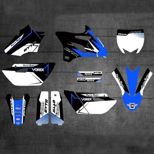 Motorcycle YZ 85 2020-2015 Team Graphics Backgrounds DECALS STICKERS Kits For Yamaha YZ85 2020 2019 2018 2017 2016 2015 YZ-85