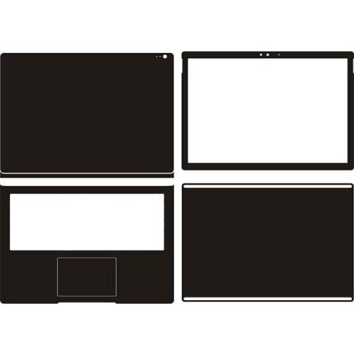 Carbon fiber Laptop Sticker Skin Decals Cover Protector for Microsoft Surface Book 3 13.5"