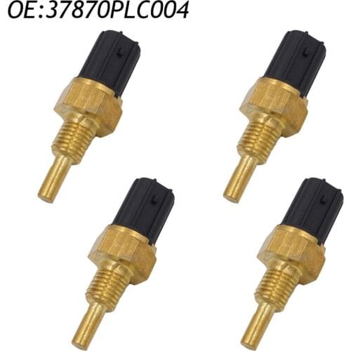 New 4pcs 37870PLC004 Fits FOR Honda TW SENSOR Coolant Temperature ECT Water Temp PLC 37870-PNA-003,37870-RAA-A01 Genuine