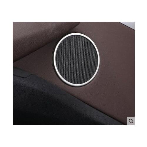 Fit for BMW new X3 door horn ring bright bar sound hood decorative frame interior modification of for 19 X4 accessories
