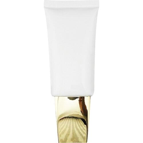 50X30g empty white lotion plastic soft tube for cosmetic skin care cream packaging,30g squeeze container bottles with screw cap